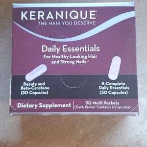 Keranique Daily Essentials 30 packs capsules
